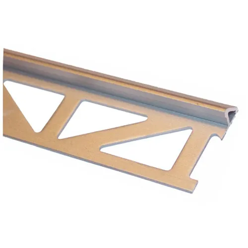 Kakellist 45°  10 mm alu. silver matt 2,5m