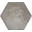 Terra Antracit Hexagon