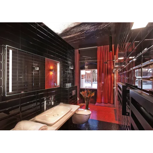 Rib Svart Blank Fasad