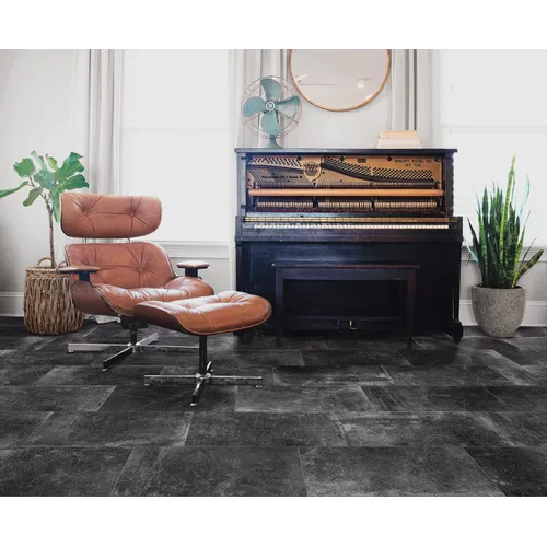 Panarea Black Svart Nat Rect