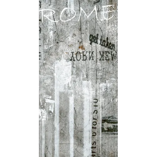 Graffiti Grigio Grå Urban Dekor rect