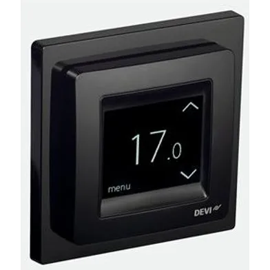 Devireg Touch termostat Svart
