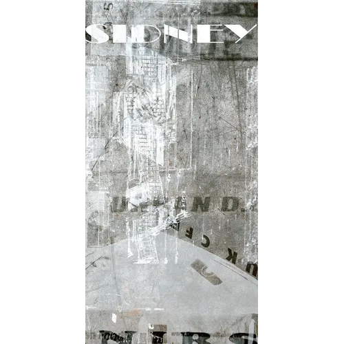 Graffiti Grigio Grå Urban Dekor rect