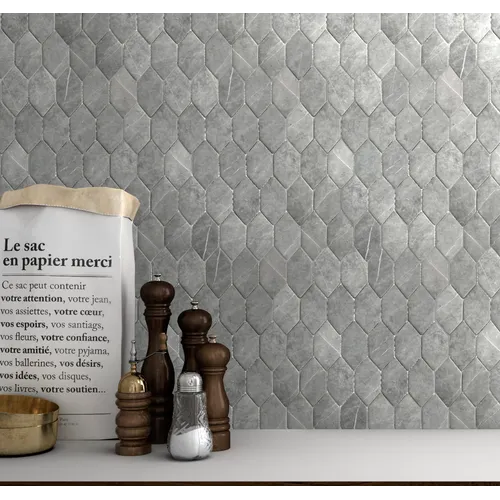 Urban Grå Romb Mosaik