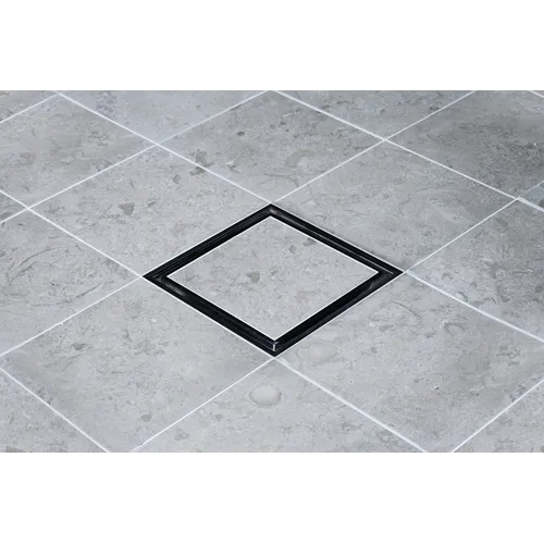 Golvbrunnssil Tile In Black 14,7x14,7