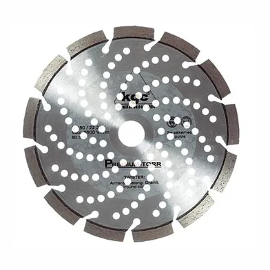 Diamantklinga Twister 180/22 23mm Torrkap