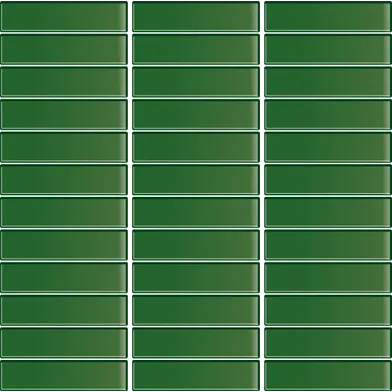 Glasmosaik Grön Blank(E03)