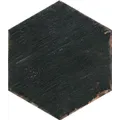 Retro Negre Svart Hexagon