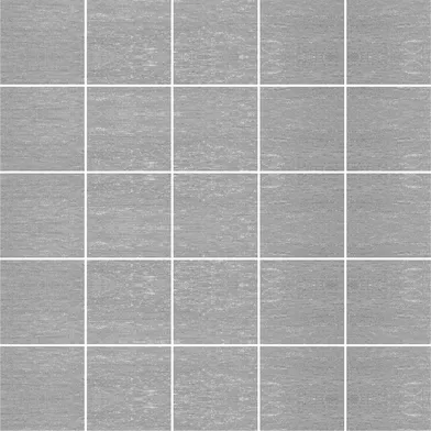 Metalwood Argento mosaik