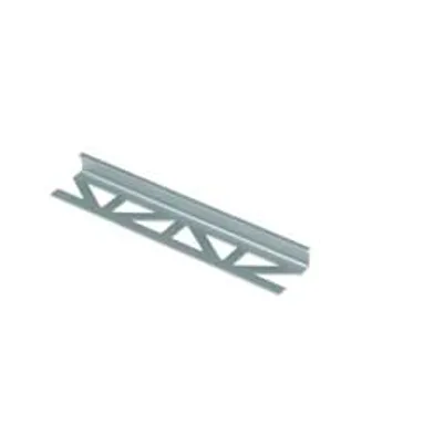 Kakellist rak alu. silvereloxerad matt 10mm 3m