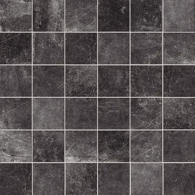 Panarea Black Svart Nat Mosaik Rect
