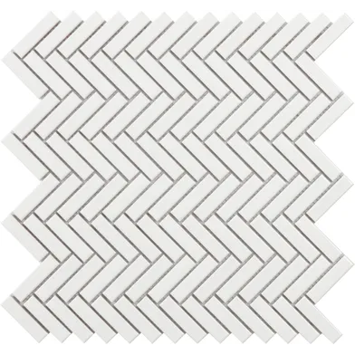 Tech Chevron Vit Blank Mosaik