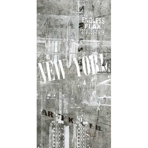 Graffiti Grigio Grå Urban Dekor rect