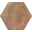 Terra Rosso Brun Hexagon