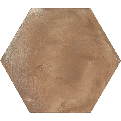 Terra Rosso Brun Hexagon