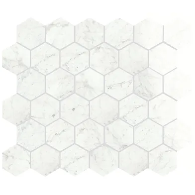 Marmi Cararra Levigato Hexagon Rect