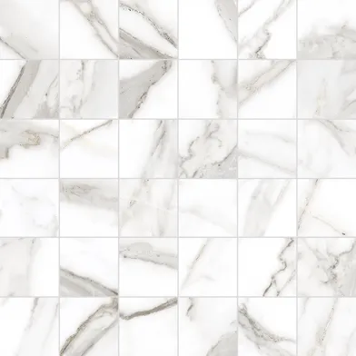 Marmi Statuario Levigato Mosaik Rect