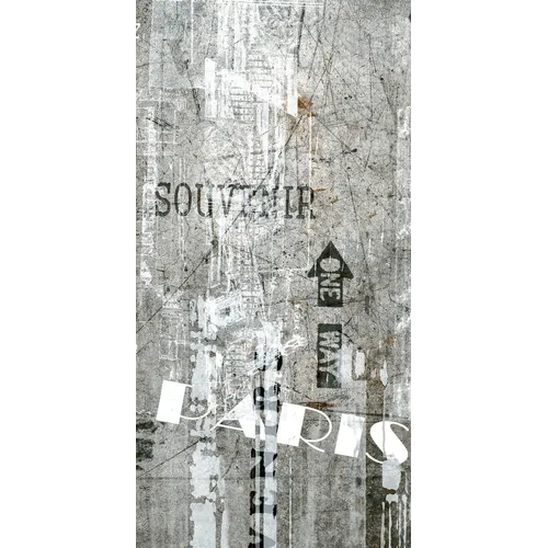 Graffiti Grigio Grå Urban Dekor rect