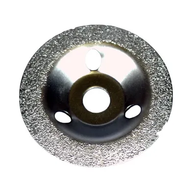 HM-slipskiva, konvex, K36, Ø 125mm för  vinkelslip