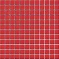 Glasmosaik Röd blank