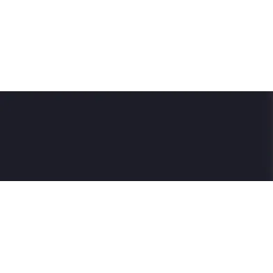 Cotton Black Svart Vågig Glossy Blank