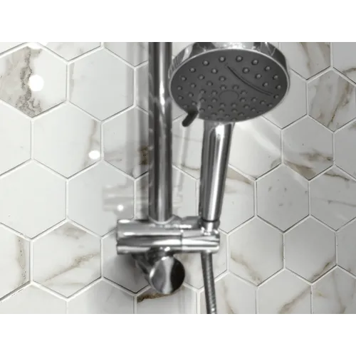 Marmi Statuario Levigato Hexagon Rect