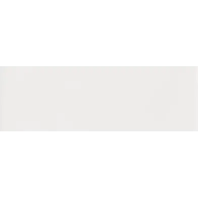 Cotton White Vit Vågig Glossy Blank