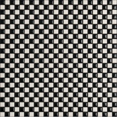 Appiani Mix Svart/Vit Chessboard Mosaik
