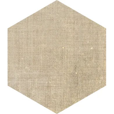 Terra Ocra Ljusbrun Hexagon
