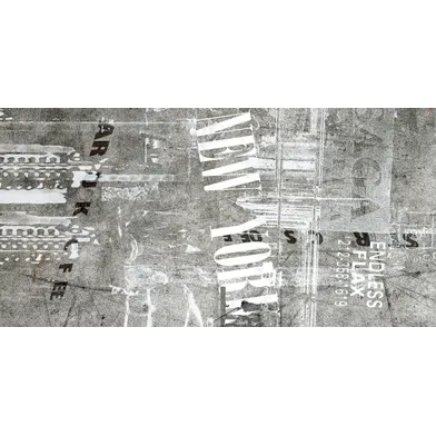 Graffiti Grigio Grå Urban Dekor rect