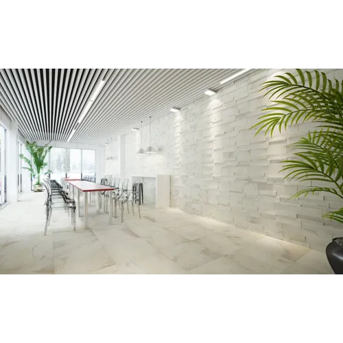 NAT HNT10 White Vit Stavmosaik