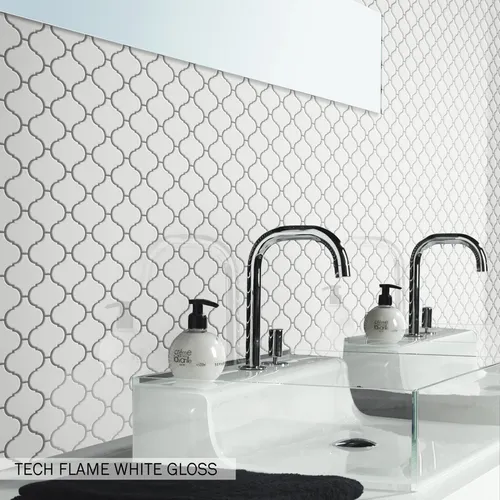 Tech Flame Vit Blank Mosaik