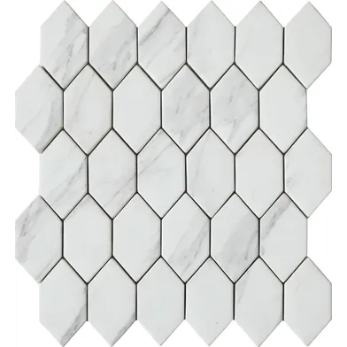 Urban Vit Romb Mosaik