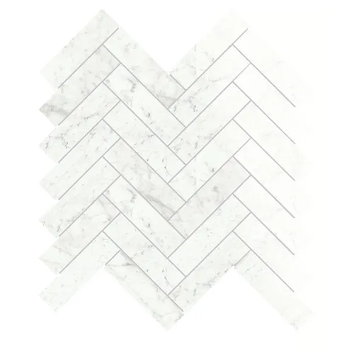 Marmi Cararra Levigato Herringbone