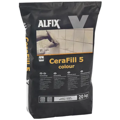 Kakelfog Colour ljusgrå 20 kg