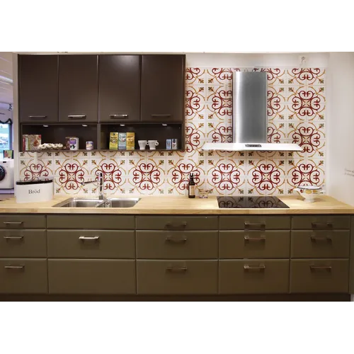 Kerion Branche Decor röd/gul/grön