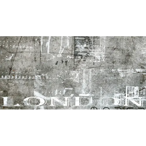 Graffiti Grigio Grå Urban Dekor rect