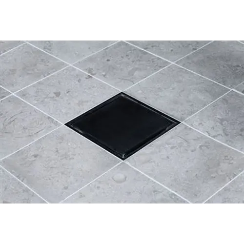 Golvbrunnssil Tile In Black 14,7x14,7