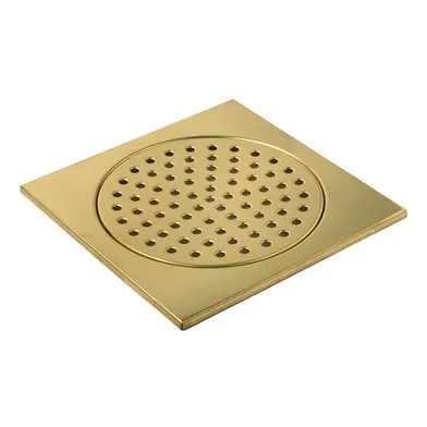 Golvbrunnssil äkta mässing 200 MM