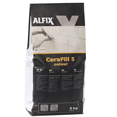 Kakelfog Colour ljusgrå 5 kg