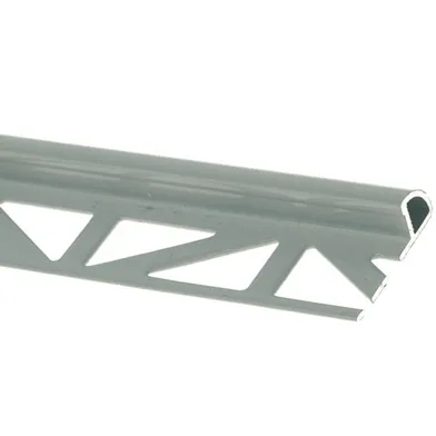 Kakellist alu. grå 10mm 2,5m