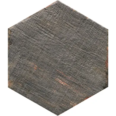 Retro Cendra Grå Hexagon