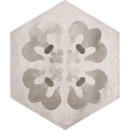 Terra Black/Grey Hexagon Mix Dekor