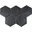 Hexatile Negro Svart