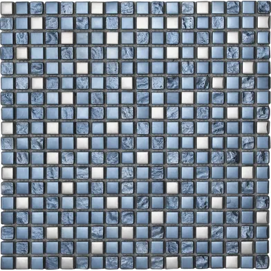 Lagos Chrome Glasmosaik