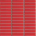 Glasmosaik Röd blank