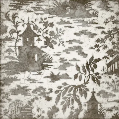 Maiolica Ornamenta Grigio Grå Dekor