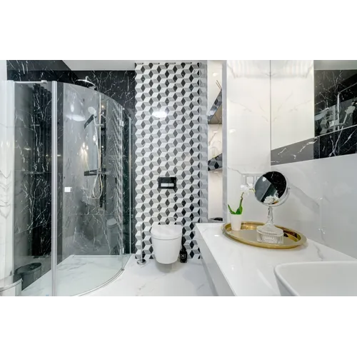 Marmoker Nero Creta Lucido