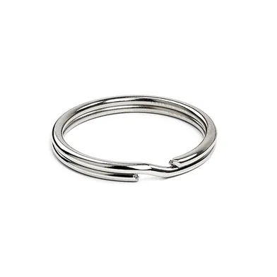 Nyckelring 1269 25+30 mm, Nickel, 4-pack