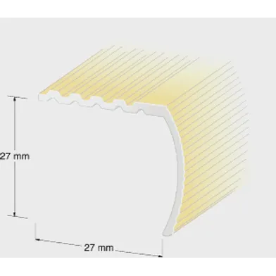 Trappnos 29x29 mm 100 cm, Guld, Nr 14